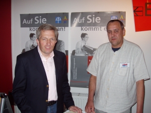 Rainer Landwehr und Matthias Liehr